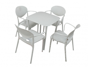 Outdoor picnic table and chair plastic part mould