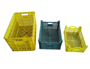 Plastic turnover basket storage basket mould